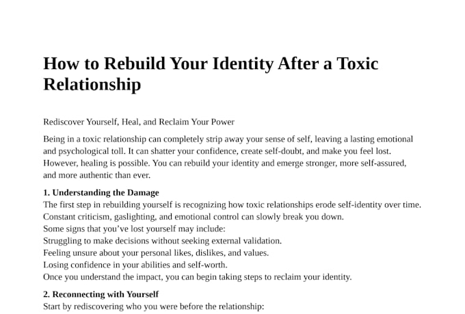 ghostwrite a selfhelp book